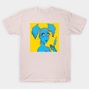 Smoking girl! T-Shirt